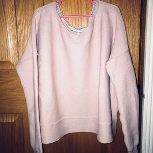 Victoria secret light pink crop long sleeve